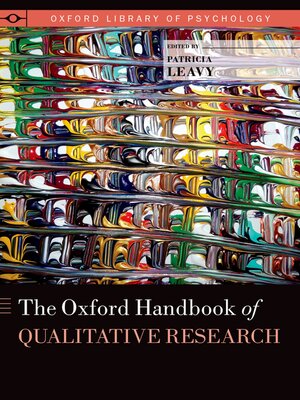 cover image of The Oxford Handbook of Qualitative Research